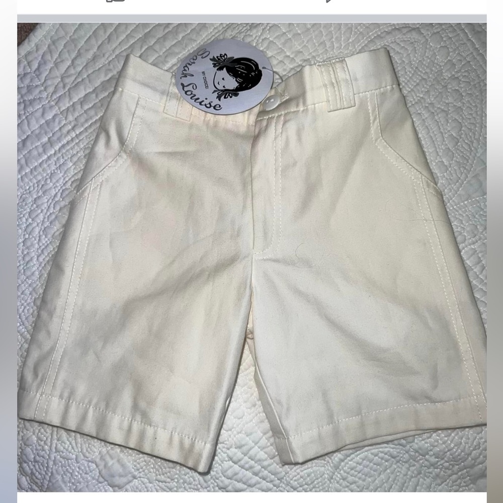 Sarah Louise Cream dress shorts NWT 2